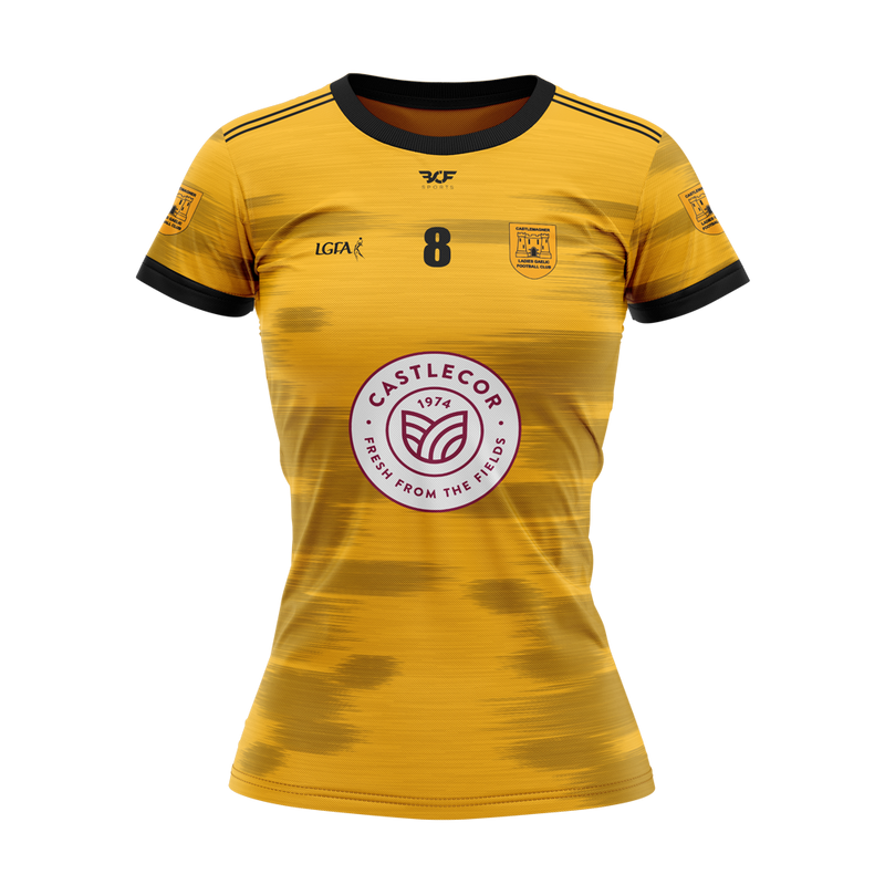 Castlemagner LGFA: Ladies Outfield Jersey Amber
