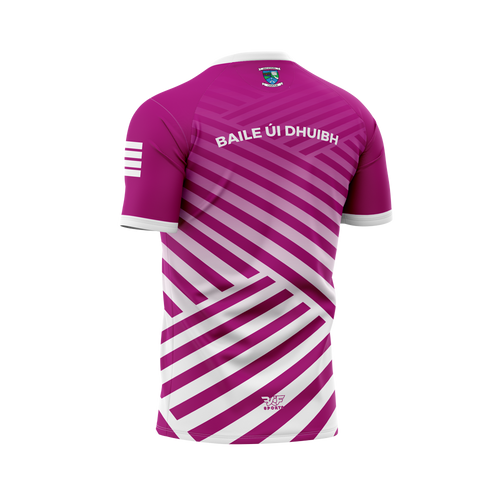 Ballyduff Upper Camogie (Waterford): Unisex Training Jersey Pink