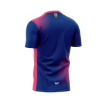 Fermoy FC: Unisex Training Jersey Blue & Pink Zeus Sponsor