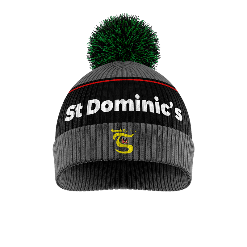St Dominics GAA: Knitted Bobble Hat