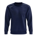 Navy Melange: Crewneck Jumper