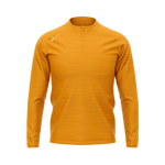 Orange Melange: Half-Zip