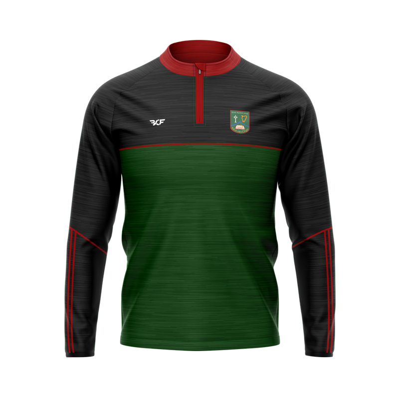 Riverstown N.S: Half-Zip Black & Green