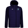 Ballyduff Upper Camogie (Waterford): Hooded Soft Sleeved Gilet Navy