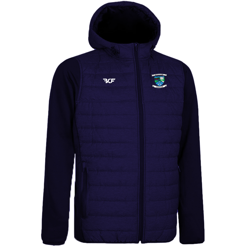 Ballyduff Upper Camogie (Waterford): Hooded Soft Sleeved Gilet Navy