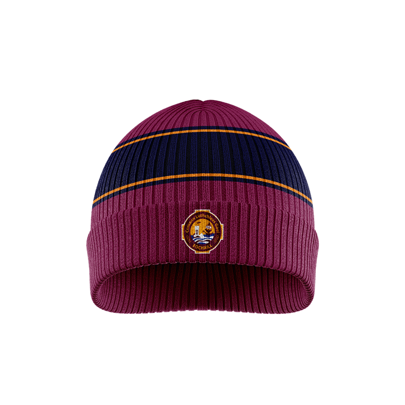 Youghal Camogie: Knitted Beanie Hat