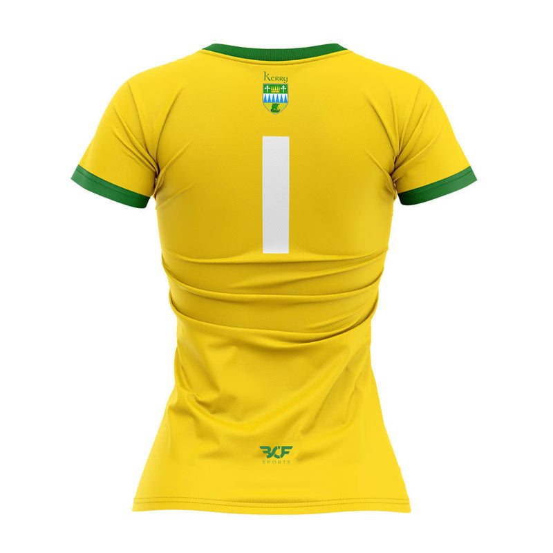 Ladies County Retro Jersey: Kerry