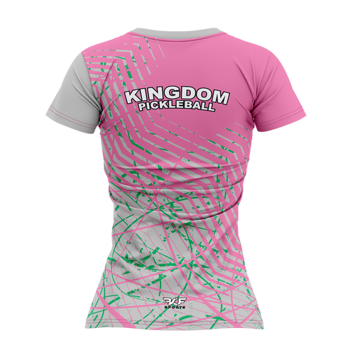 Kingdom Pickleball: Ladies Jersey #2 V-Neck