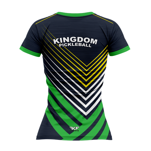Kingdom Pickleball: Ladies Jersey #1 V-Neck
