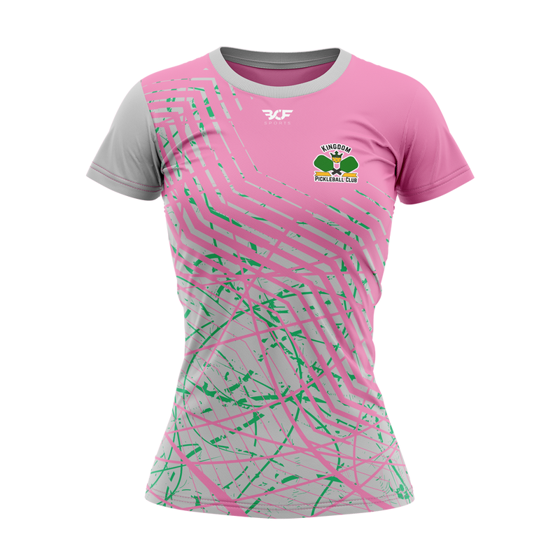 Kingdom Pickleball: Ladies Jersey #2 Round Neck