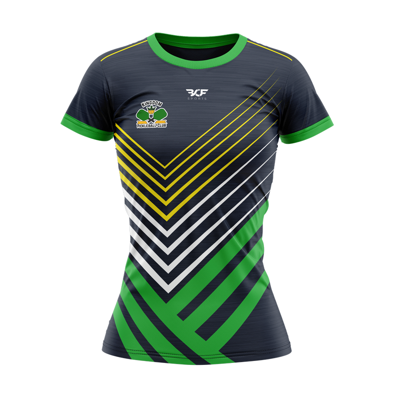 Kingdom Pickleball: Ladies Jersey #1 Round Neck