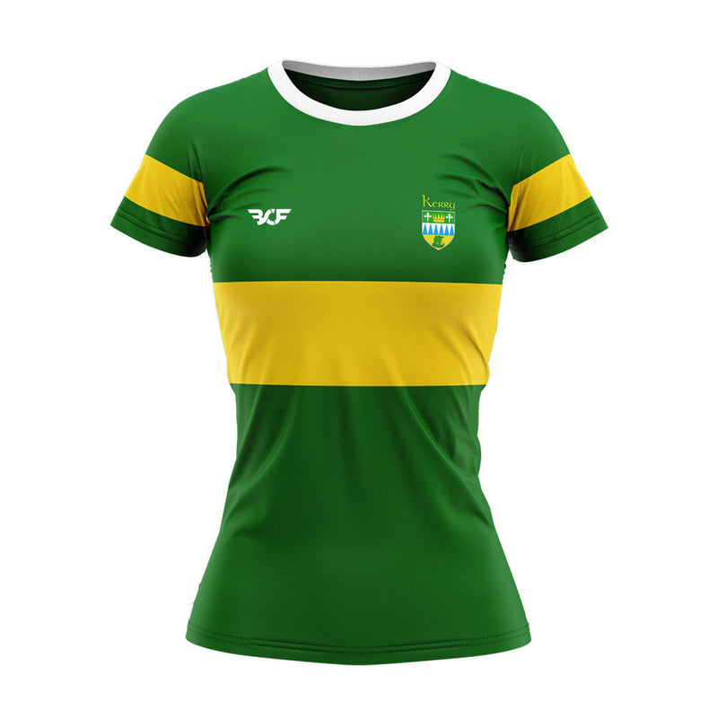 Ladies County Retro Jersey: Kerry