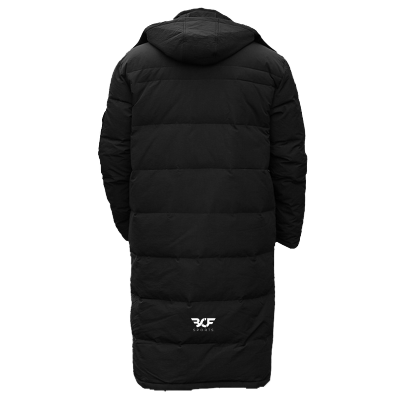 Grange Fermoy Athletics: 3/4 Length Full Padded Jacket Black