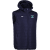 Ballyduff Upper Camogie (Waterford): Hooded Sleeveless Gilet