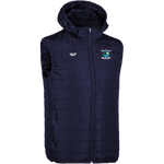 Ballyduff Upper Camogie (Waterford): Hooded Sleeveless Gilet