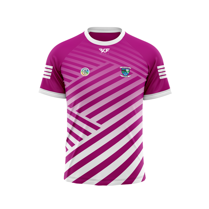 Ballyduff Upper Camogie (Waterford): Unisex Training Jersey Pink