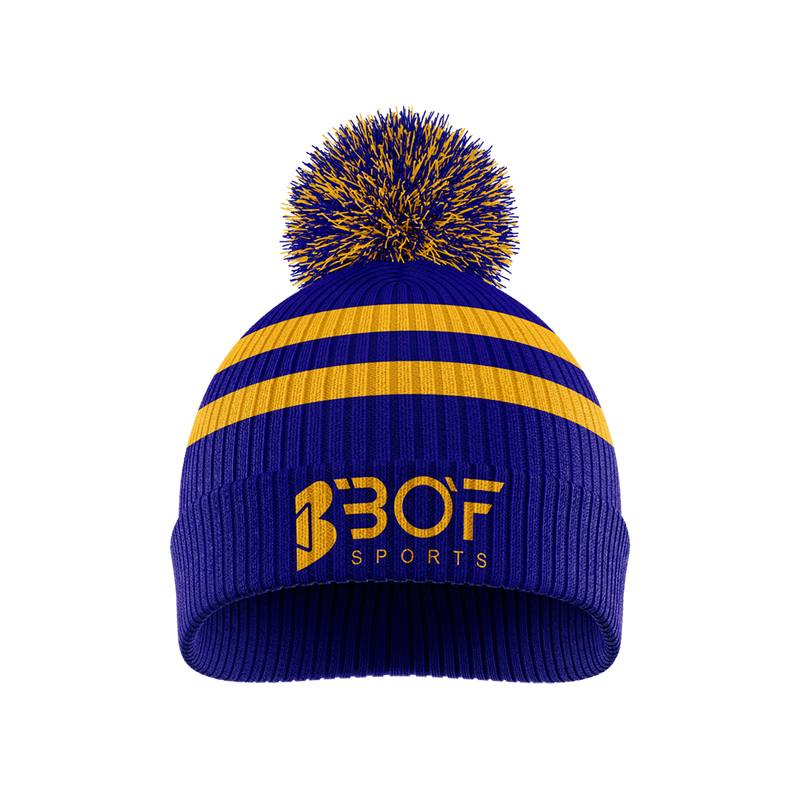 Knitted Bobble Hat - Style 4