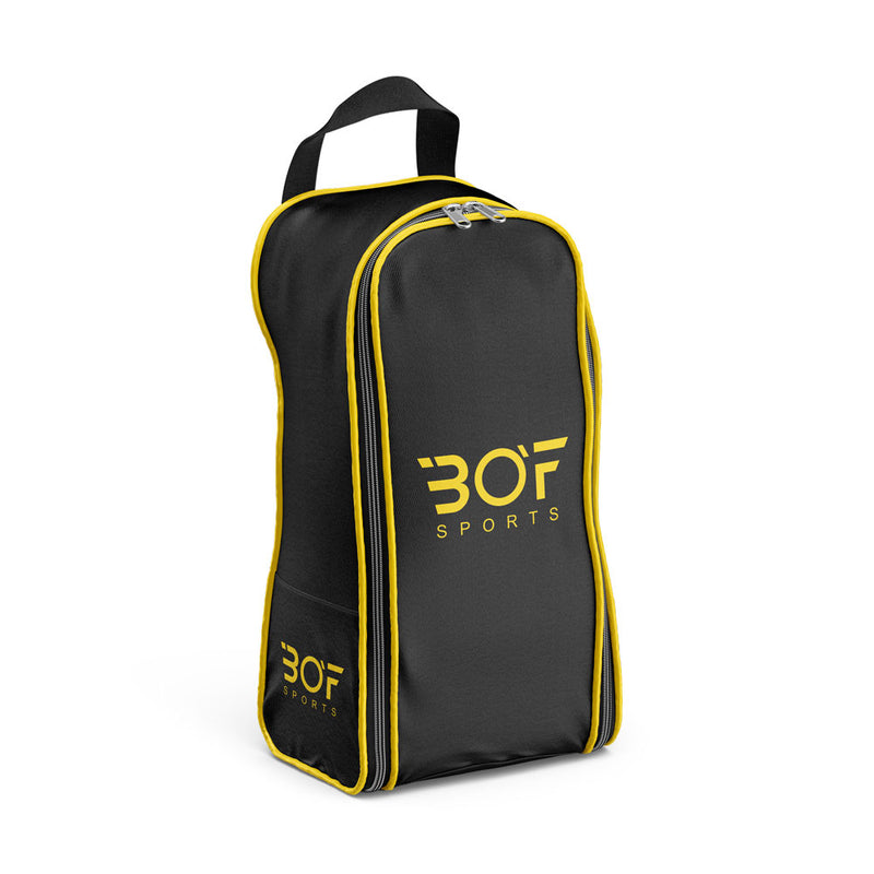Boot Bag: Black & Yellow