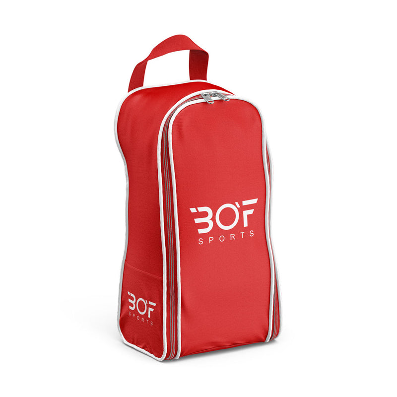 Boot Bag: Red & White