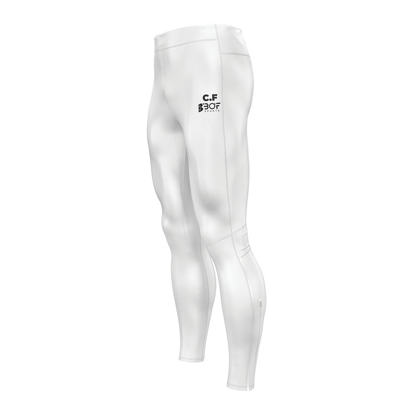 Men's white compression pants outlet