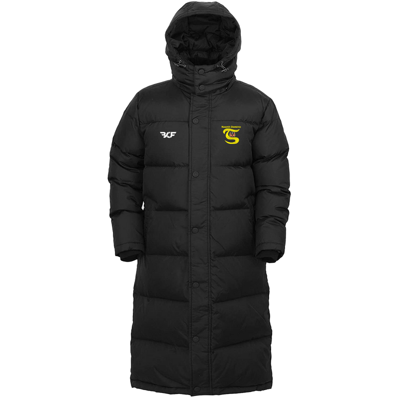 St Dominics GAA: 3/4 Length Full Padded Jacket