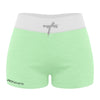 Ladies Leisure Shorts - Pastel Green Melange