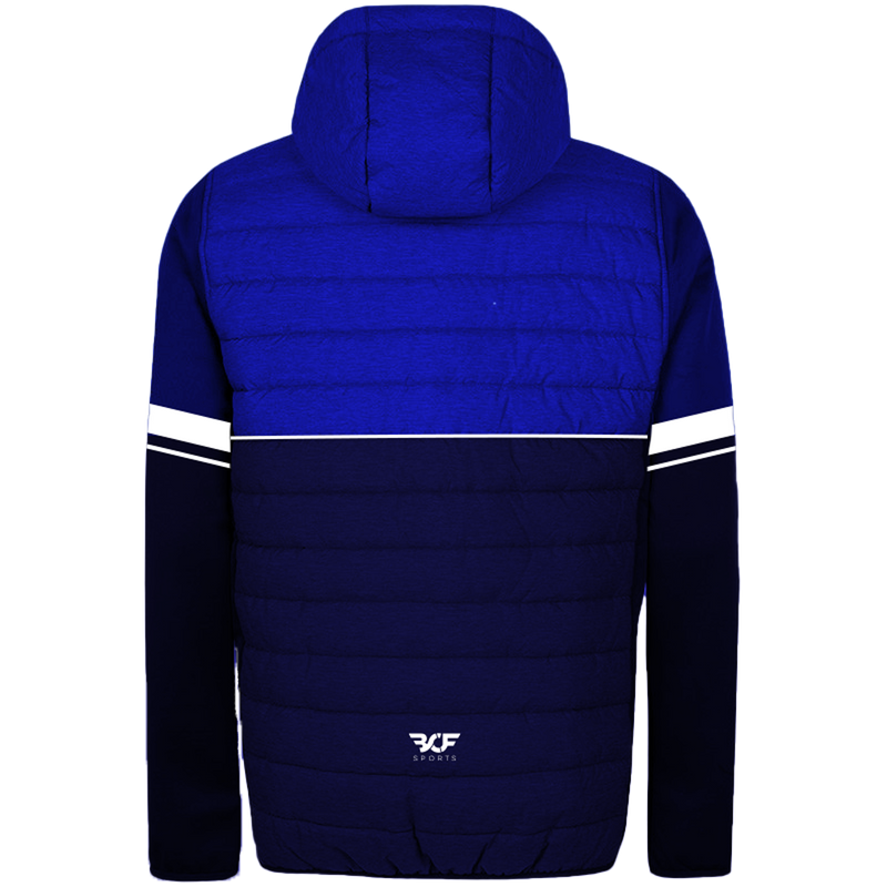 Fermoy FC: Hooded Soft Sleeved Gilet Navy & Blue